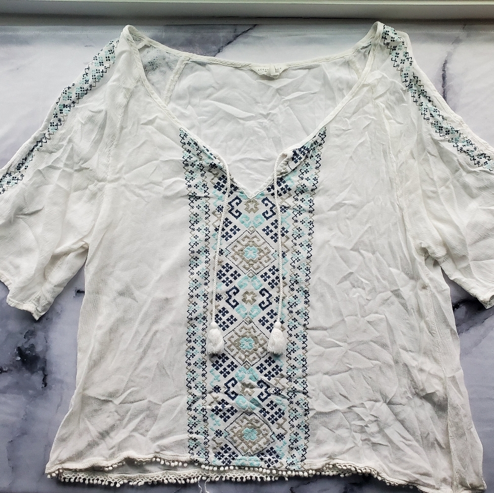 aeropostale off the shoulder top
